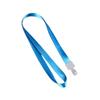 Cordón de nailon de una pieza con hebilla y tarjetero para identificación, cordón para tarjeta de trabajo, cordón para identificación, etiqueta para credencial de documento