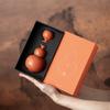Juego de Vino en Forma de Calabaza de Buena Suerte y Prosperidad, Una Jarra y Dos Copas, Juego de Caja de Regalo Calentador de Vino de Cerámica, Dispensador de Vino para el Hogar, Jarra de Vino y Copas de Vino