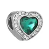 2025 Venta Caliente Transfronteriza Nuevo Aleación con Goteo de Aceite Estrella Luna Corazón Pétalos Mariquita Cuentas Pulsera DIY Accesorios Joyería