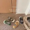 Zapatos de Lona Casuales de Otoño 2024 para Niños, Zapatos de Boca Baja, Estilo Coreano, Zapatos de Suela Suave para Niños y Niñas