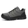 Zapatos de Senderismo para Hombre Talla Grande Zapatos de Trabajo con Cordones Primavera y Otoño 2026 Zapatos de Trabajo de Cuero en Stock Zapatos Deportivos para Hombre