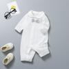 Ropa de Bebé Siamés Verano Fina Sin Huesos Recién Nacido Ropa de Gateo para Niños y Niñas Bebé Salir Ropa de Verano de Manga Larga