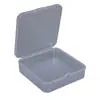 Caja de Plástico PP Cuadrada de 8.5 Empaque Transparente Caja para Tarjetas de Papelería Caja de Almacenamiento para Piezas de Ferretería Joyería Equipo de Pesca