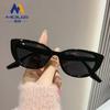 Gafas de Sol de Moda Europeas y Americanas Nuevas para Mujer 2026, Estilo Trendy Ins, Estilo Chica Popular de Celebridad de Internet, Forma de Ojo de Gato, Cara Pequeña, Gafas de Sol con Protección UV