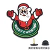 Serie Navideña Transfronteriza Insignias de Dibujos Animados de PVC Muñeco de Nieve Elk DIY Accesorios para Ropa Broche de Papá Noel
