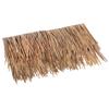 Fabricante Personalizado Atacado Telhado de Palha Sintética Rattan Decoração de Jardim Parede de Palha à Prova de Fogo à Prova de Insetos PVC Externo