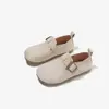 Zapatos Antideslizantes Estilo Birkenstock para Niños Modelo Nuevo Primavera y Otoño 2026 Mocasines para Niñas Versátiles para Niños Mayores Zapatos de Cuero para Niños Zapatos de Bebé