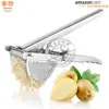 Fabricante Amassador de Batatas de Aço Inoxidável Ferramenta de Cozinha Espremedor Manual de Limão Espremedor de Suco de Vegetais