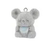 Koala Lindo Resina Flocado Estéreo Lindo Llavero DIY Colgante para Teléfono Móvil Accesorios