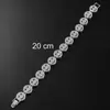 AliExpress Nuevo Pulsera de Diamantes Sonriente Hip Hop Moda Europea y Americana Fresca para Hombres de Discoteca
