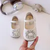 Zapatos de princesa para niñas estilo coreano retro con hebilla cuadrada de diamantes de imitación 2026 nuevo charol zapatos planos cuadrados para abuela zapatos individuales para niños