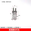 Pinça Pneumática de Cilindro de Dedo HFY6/HFR/HFZ10/MHZ2-16D/20/25/32/40D Mandíbula Plana
