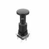 Suministro de Interruptor Táctil 10*10*33.7H Resistente al Agua IP67 Plug-In Vertical de 4 Pines Resistente a Altas Temperaturas con Tapa
