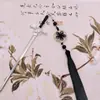 Grampo de Cabelo Gota d'Água Espada Antiga Feminino Novo Design Chinês de Nicho Simples Moderno Versátil Disco de Cabelo Grampo de Cabelo Clássico Grampo de Cabelo