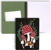 Cuaderno de bobina de color para pintura al óleo de flores personalizado transfronterizo diario de espiral cuenta de mano de estudiante plan este ins