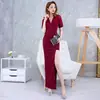 Vestido de Discoteca, Vestido Largo Sexy, Ropa de Trabajo para Técnico de Sauna, Vestido de Noche Delgado Estilo Princesa para Mujer
