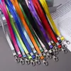 Lanyard de Poliéster de 1 cm con Gancho de Langosta Pequeño, Lanyard para Identificación de Trabajo, Insignia con Marca, Lanyard para Teléfono Móvil, Identificación de Estudiante, Lanyard con Gancho de Hierro