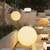 Lámparas de Poste Modernas, Luces Solares para Jardín, Luces para Valla, Luces de Exterior, Luces de Paisaje para Parque de Acero Inoxidable para Entrada de Villa