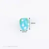 Cuentas de Frutas Cuentas de Vidrio Cuentas Sueltas Manzana Fresa Cuentas de Vidrio Hechas a Mano Accesorios para Joyería DIY Materiales para Bordado Tridimensional