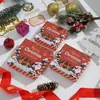 Caixa de Papelão para Embalagem de Natal Personalizada Transfronteiriça Tampa Céu e Terra Embalagem para Joias Caixa de Presente Embalagem Criativa de Desenho Animado