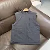 Roupa casual urbana para atividades ao ar livre para outono e inverno, novos estilos para homens e mulheres, colete em camadas com gola alta - 13639