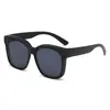 Gafas de sol graduadas de doble uso para hombre y mujer, gafas de sol polarizadas anti-UV para conducir