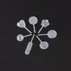 Pipetas Desechables al por Mayor, Forma de Corazón, Estrella de Cinco Puntas, Forma de Tira Larga, Tubos Redondos Planos de Plástico de Inyección de Laboratorio