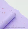 Papel de Pétalos Rasgado a Mano, Papel Dongba con Textura Hecho a Mano, Papel de Envoltura para Ramo de Flores, Papel de Envoltura Floral para Manualidades, Papel de Arte