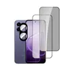 Adecuado para Oppoa6X4G Película Templada HD Pantalla Completa Anti-Mirada Vidrio Película Protectora Transparente Serigrafía Película Integrada para Lente