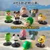 4ª Generación 6 Modelos de Crayon Shin-Chan Cosplay de Animales Figuras de Juguete de Moda, Populares en Transmisiones en Vivo, Venta al por Mayor de Fábrica, Se Pueden Emitir Facturas