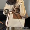 Bolsa de Lona Simples de Grande Capacidade para Mulheres 2026 Nova Tendência Versátil Bolsa de Ombro Transversal Bolsa de Mão Fashion Bolsa Tote