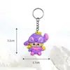 Nuevo Llavero Serie Stitch Goma Suave de PVC Colgante de Regalo Anillo para Llaves Llavero de Dibujos Animados Colgante para Mochila