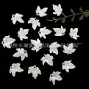 Pétalos de Perla Imitación ABS Hoja Pasador para el Cabello DIY Accesorios para el Cabello Decoración de Escenario Manualidades Flor Artificial Colgante de Hoja de Arce