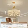 Lámpara de araña de lujo ligero estilo francés para sala de estar, lámpara de araña de cristal de alta gama para dormitorio y comedor, lámpara de araña de cristal para boda en dormitorio principal transfronterizo