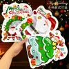 Bolsa para Envolver Regalos de Navidad Snacks de Nochebuena Galletas de Copo de Nieve Dulces Bolsa con Cierre Bolsita Creativa para Regalo