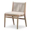Silla de Comedor Nórdica de Madera Maciza para Uso Doméstico, Estilo Moderno Minimalista de Lujo Ligero de Gama Alta, con Respaldo, Adecuada para Comedor, Tejida en Ratán, para Sala de Estar y Casa de Huéspedes