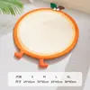 Tapete Refrescante para Cachorros em Formato de Fruta Transfronteiriço para Cães Pequenos e Médios, Cama para Gatos, Cama Refrescante para Pets com Grãos de Gelo