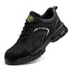 Zapatos Aislados de Protección Laboral para Hombre, Punteras de Plástico, Anti-Aplastamiento y Anti-Perforación, Ligeros y Transpirables Verano Electricista Aislado 10Kv Zapatos de Trabajo