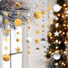 Dia dos Namorados romântico Guirlanda de barbante de papel janela de shopping aniversário fita estrela de cinco pontas decoração pendente decoração pendente