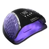 Lâmpada de Fototerapia para Nail Art Lâmpada de Secagem Rápida 66 Lâmpadas LED Lâmpada de Cura UV para Cola de Esmalte de Unha Lâmpada LED para Assar Unhas