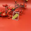 Insignia Corporativa Personalizada Logo Oro Puro 999 Pegatina para Teléfono Móvil Shishi Ruyi Princesa Por Favor Hazte Rico Tienda Regalos Se Puede Aprobar