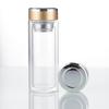 Fabricantes de origen gran capacidad creativo moda nuevo portátil taza de vidrio de alto borosilicato taza de separación de té