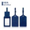 Correa de cuero PU con decoloración sensible a la piel funda para libreta etiqueta de equipaje traje blindado antirrobo cepillo rfid bolsa para libreta tarjetero