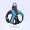 Conjunto de correa de pecho y correa para perro talla XS, adecuado para pasear, transpirable, ligero y suave de malla para pasear perros y gatos, correa de pecho trasera para perro, reflectante y ajustable, anti-escape, adecuado para perros y gatos pequeños y medianos