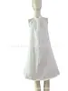 Primavera/Verão 2026 Novo Cruzamento Europeu e Americano Amazon Mulheres Gola Halter Plissado Drapeado Cruz Curto Vestido