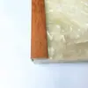 Tiras Adhesivas de PVC para Bordes de Piso de Madera, Tiras de Umbral, Tiras de Cierre de Ángulo Recto Grandes en Forma de 7, Tiras de Borde para Armarios