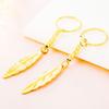 Aretes Retro Enchapados en Oro al por Mayor para Mujeres Aretes Largos de Borla de Hoja Dorada Aretes Regalo Día de la Madre
