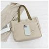 Nuevo Bolso de Hombro de Tela Oxford de Gran Capacidad Viaje Duradero Robusto Bolso Tote Ligero Bolso de Mano para Mujer