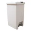 Cubo de basura doméstico, nuevo modelo 2026, tamaño grande, operado con pedal, con tapa, para baño, cocina, no necesita agacharse, diseño elegante, adecuado para sala de estar