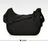 Bolso bandolera simple nuevo para el día a día mujer gran capacidad simple color liso bolso de hombro estudiante clase casual bolso tipo dumpling